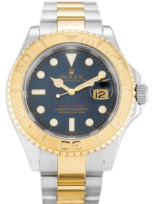 rolex yacht-master 40mm blå skive 16623