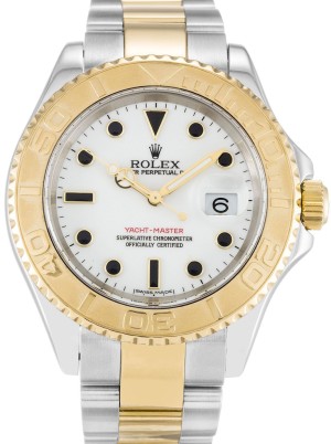 rolex yacht-master 40mm hvid skive 16623-2