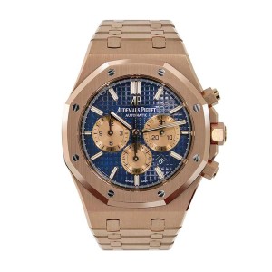 audemars piguet royal oak 41 mm blå 26331or.oo.1220or.01