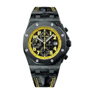 audemars piguet royal oak offshore bumblebee 42 mm sort/gul 26176fo.oo.d101cr.02
