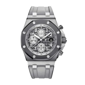 audemars piguet royal oak offshore ghost 42 mm sølvfarvet 26470io.oo.a006ca.01