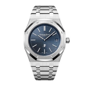 audemars piguet royal oak 39 mm blå 26568pm.oo.a021ca.01