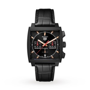 TAG Heuer monaco dark lord 39mm herreur CBL2180.FC6497