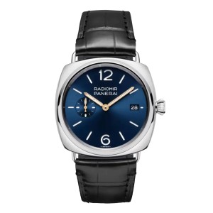 Panerai radiomir quaranta automatic 40mm herreur blå PAM01571