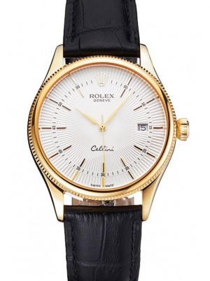 superclone rolex cellini 38mm hvid skive rep016791