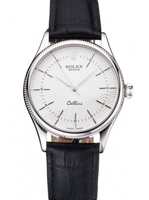 superclone rolex cellini 38mm hvid skive rep016805