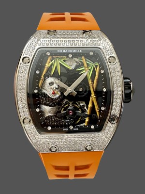 richard mille rm 026 01 panda et luksuriøst bambus-vidunderland diamant og guld