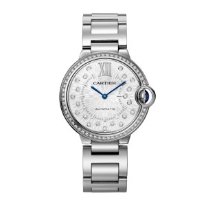 Cartier ballon bleu de cartier-ur 36 mm mekanisk værk med automatisk optræk. W4BB0036